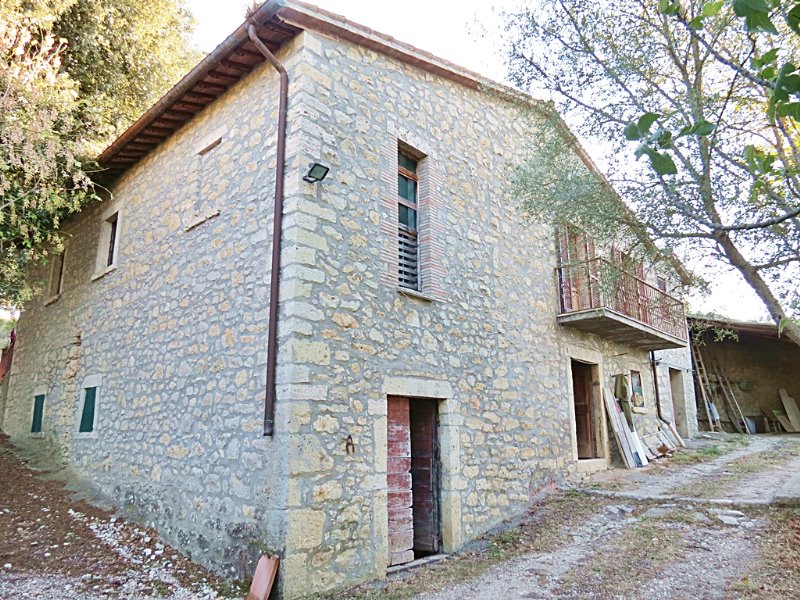 In posizione collinare sulle colline a circa 15 KM da Orvieto.